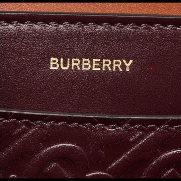 BURBERRY OXFORD EMBOSSED TRIPLE BELT PURSE NWT 1990.00 - Picture 5 of 11
